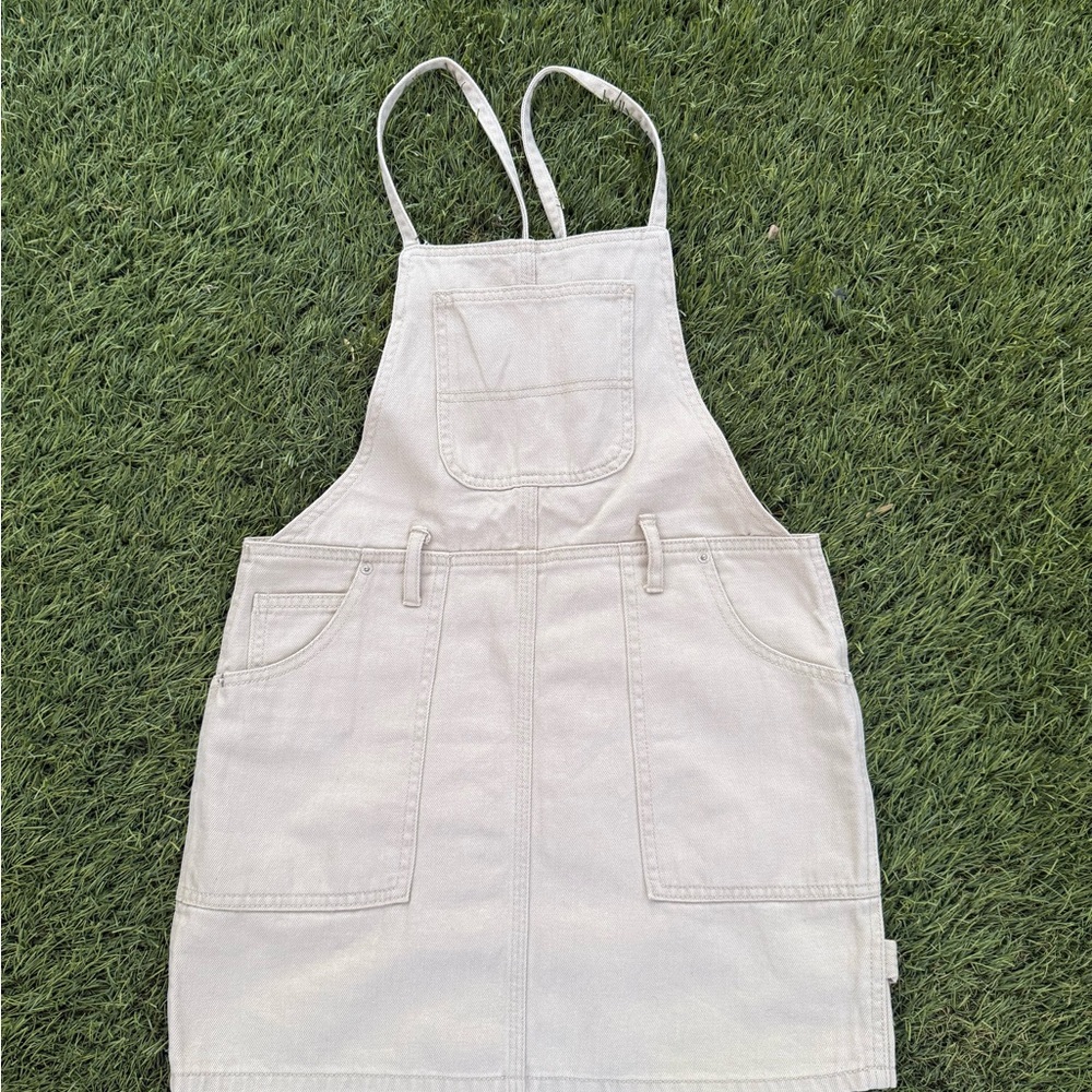 Forever 21 Beige Denim Jumper